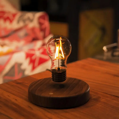 Magnetic levitation light bulb with modern design