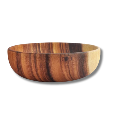 1620ml acacia wood bowl for large servings